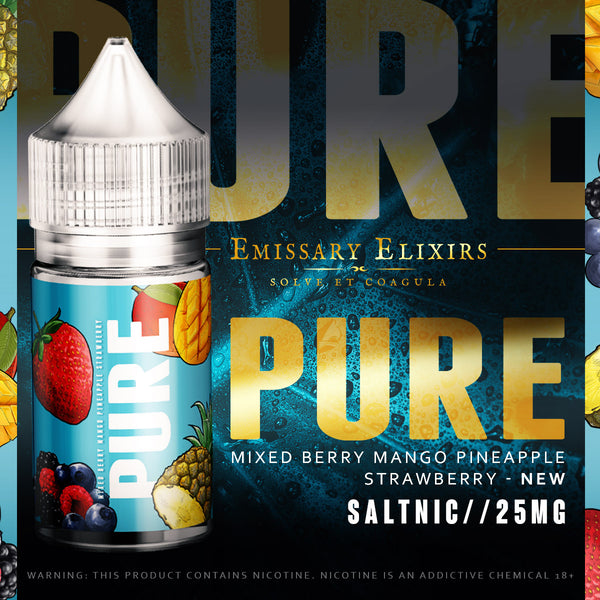 Emissary Elixirs Pure Salt Nic Flavours 20mg (Long Fill Bundle)