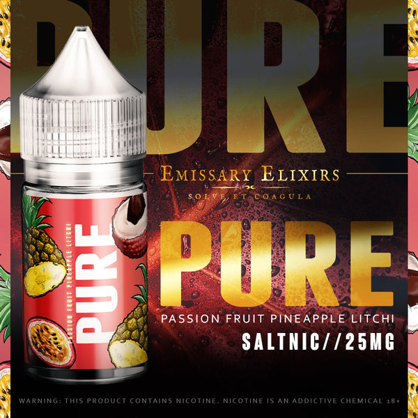 Emissary Elixirs Pure Salt Nic Flavours 20mg (Long Fill Bundle)