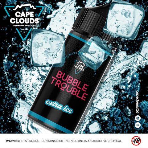 Cape Clouds Bubble Trouble Extra Ice