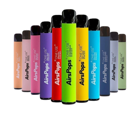 Airscream Airspops One Use 1600 Puffs 5%/50mg Disposable Pod Device