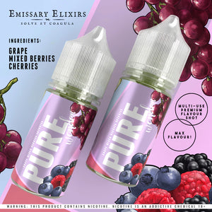 Emissary Elixirs Pure (Wonder) MTL 12mg (Long Fill Bundle)