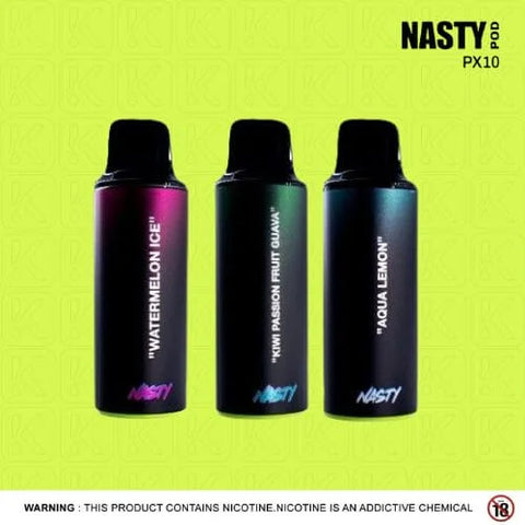 Nasty Pod PX10 5000 puffs 5%/50mg Disposable Flavour Pods (For Nasty Pod PX10 Battery Base ONLY!)
