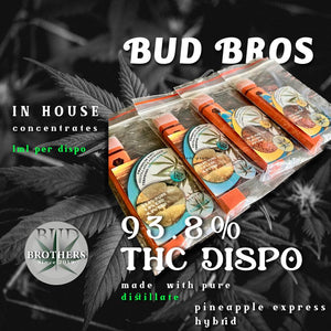 Bud Brothers 1G THC Disposable Pod Device