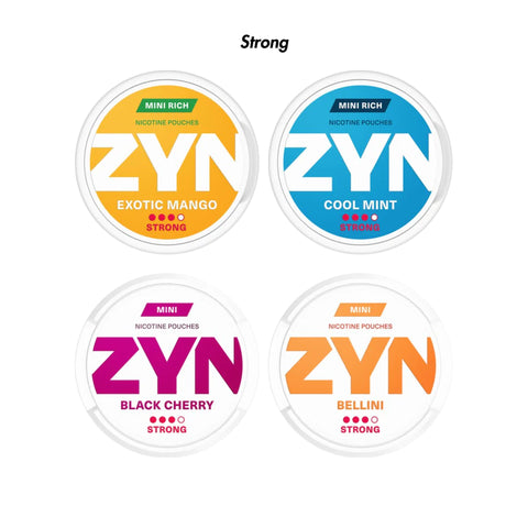 Zyn Mini Strong Nicontine Pouches 6mg