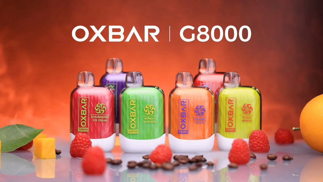 Oxbar G8000 Puffs 5%/50mg Disposable Pod Device