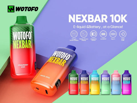 Wotofo Nexbar 10000 Puffs 5%/50mg Disposable Pod Device