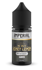 Imperial Nic Salt E-Liquid-Honey Lemon Menthol 25mg