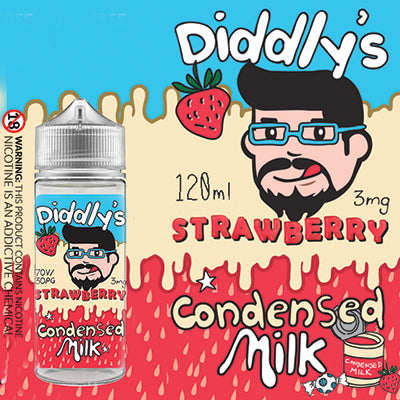 One Cloud Industries Diddly's Condensed Milk (Long Fill Bundle)  Capital  Vapes Randburg