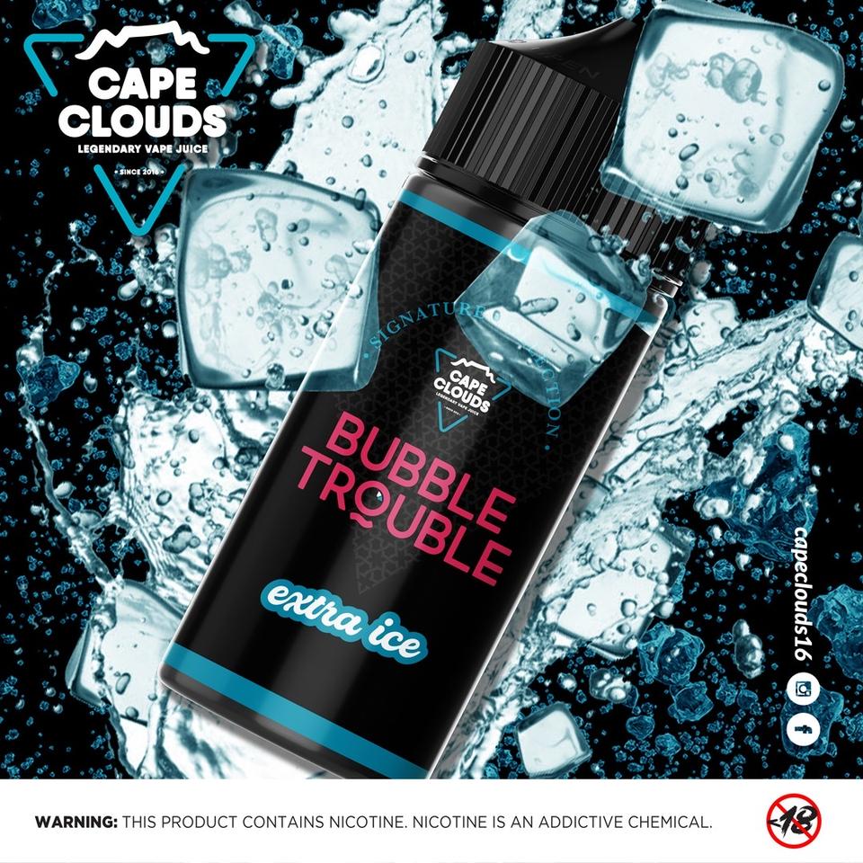 Cape Clouds Bubble Trouble Extra Ice