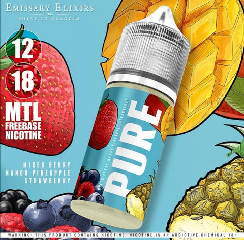 Emissary Elixirs Pure (Blue) MTL 12/18mg